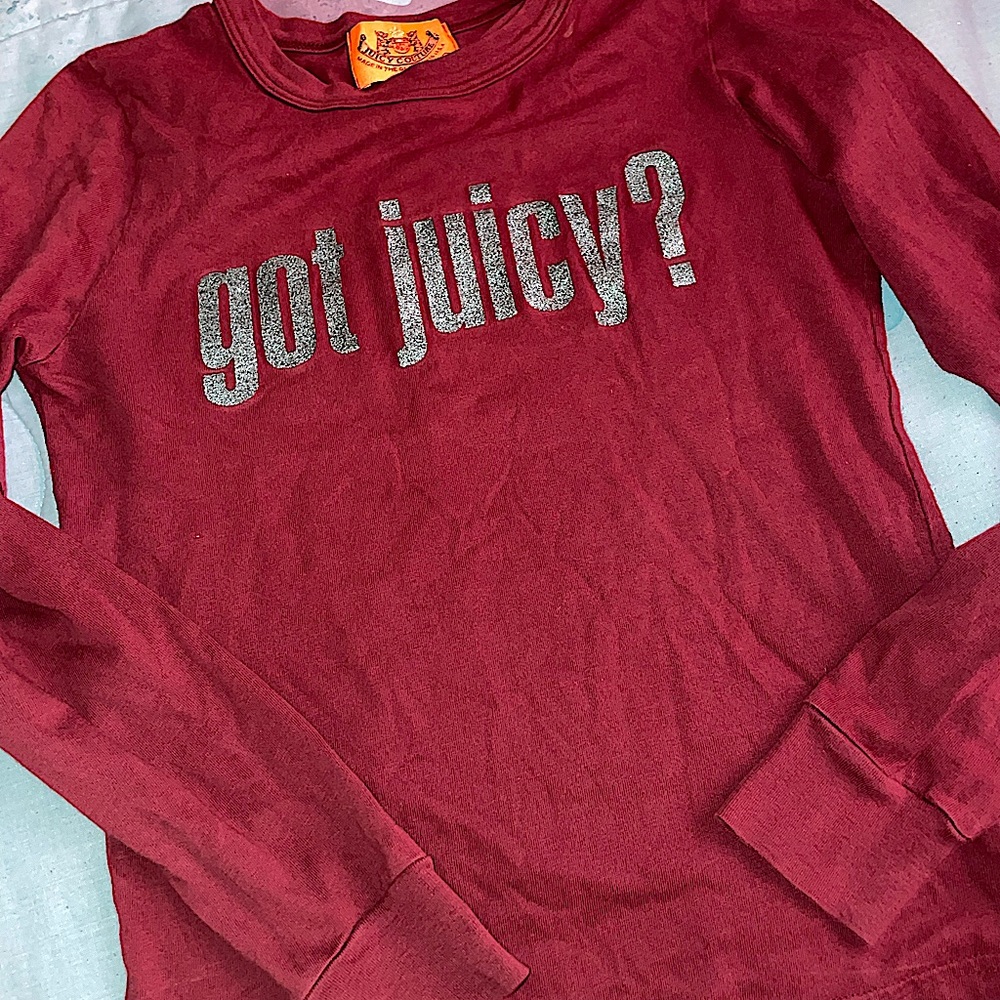 Juicy couture long sleeve